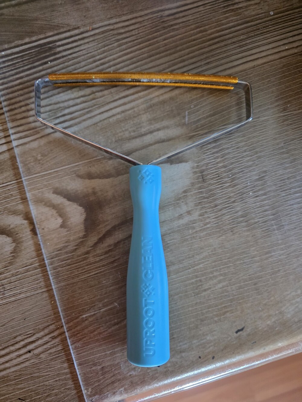 Uproot & Clean Pet Hair Tool in Teal and Gold